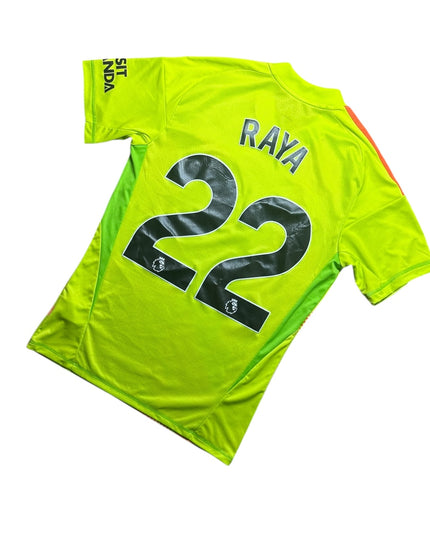 Arsenal Football Shirt 2024/2025 Goalkeeping Shirt Raya 22 (S)