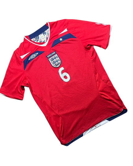 England Football Shirt Away 2008/2010 Terry 6 (M)