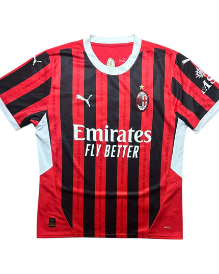 AC Milan Football Shirt 2024/2025 Home Loftus Cheek 8 (L)