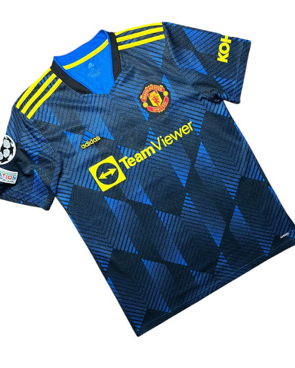 Manchester United Football Shirt 2021/2022 Third Ronaldo 7 UCL (M)