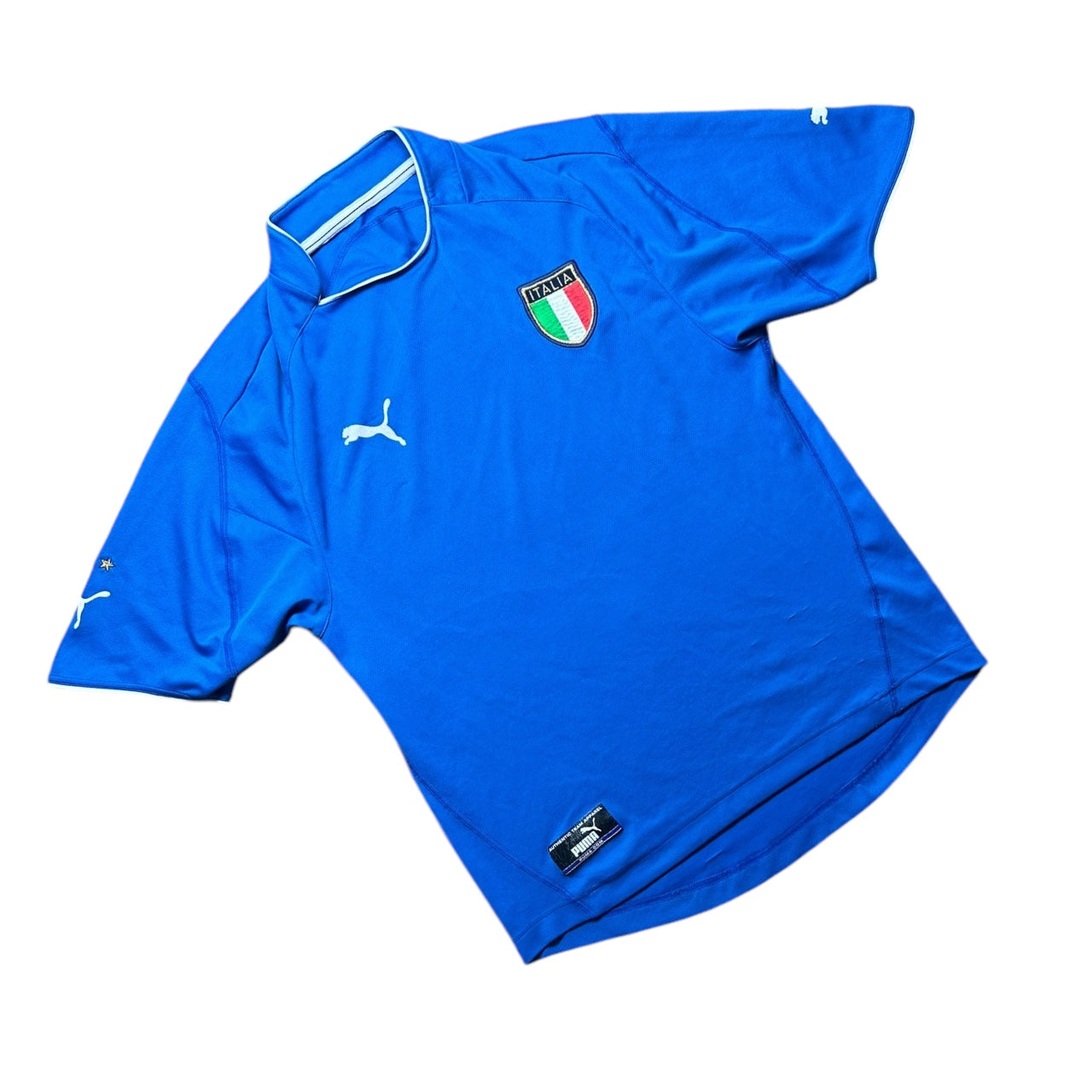 Italy Football Shirt 2003 Home (L)