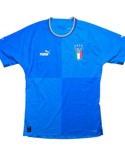 Italy Football Shirt 2022/2023 Home Player Issue In Box (M)