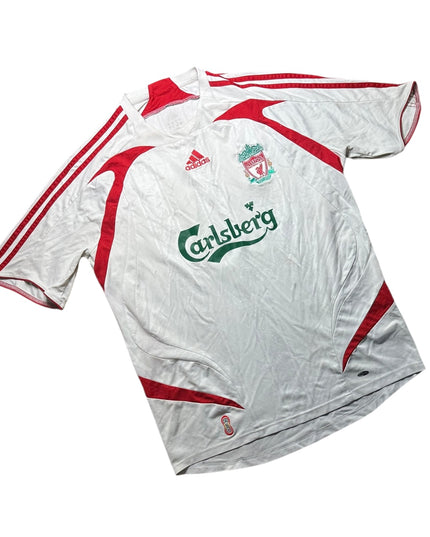 Liverpool Football Shirt 2007/2008 Away Gerrard 8 (L)