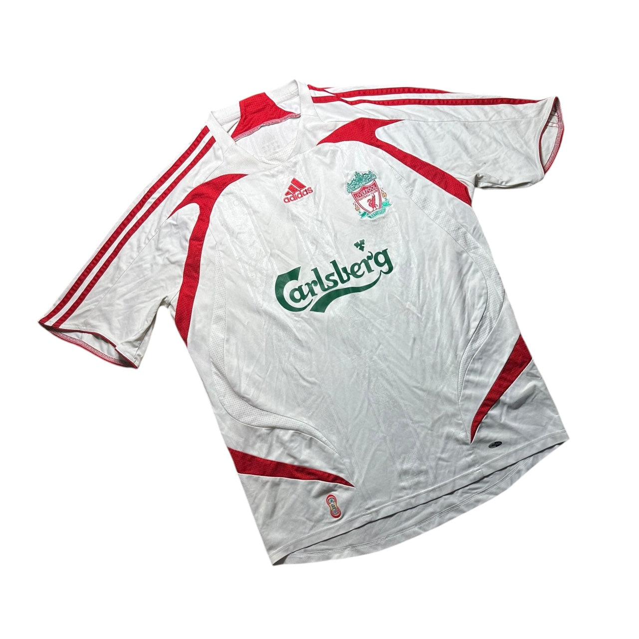 Liverpool Football Shirt 2007/2008 Away Gerrard 8 (L)