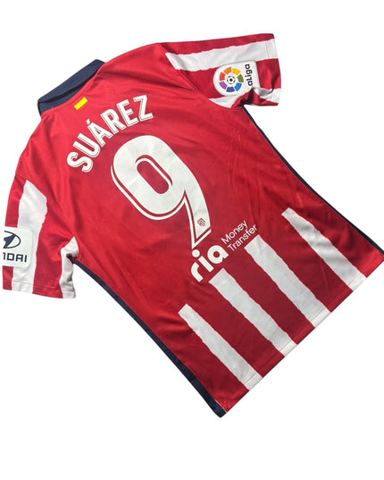 Atletico Madrid Football Shirt Home 2020/2021 Suarez 9 (M)