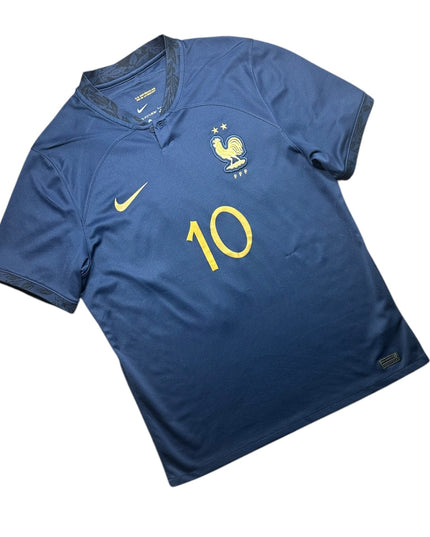France Football Shirt 2022/2023 Home Mbappe 10 (L)