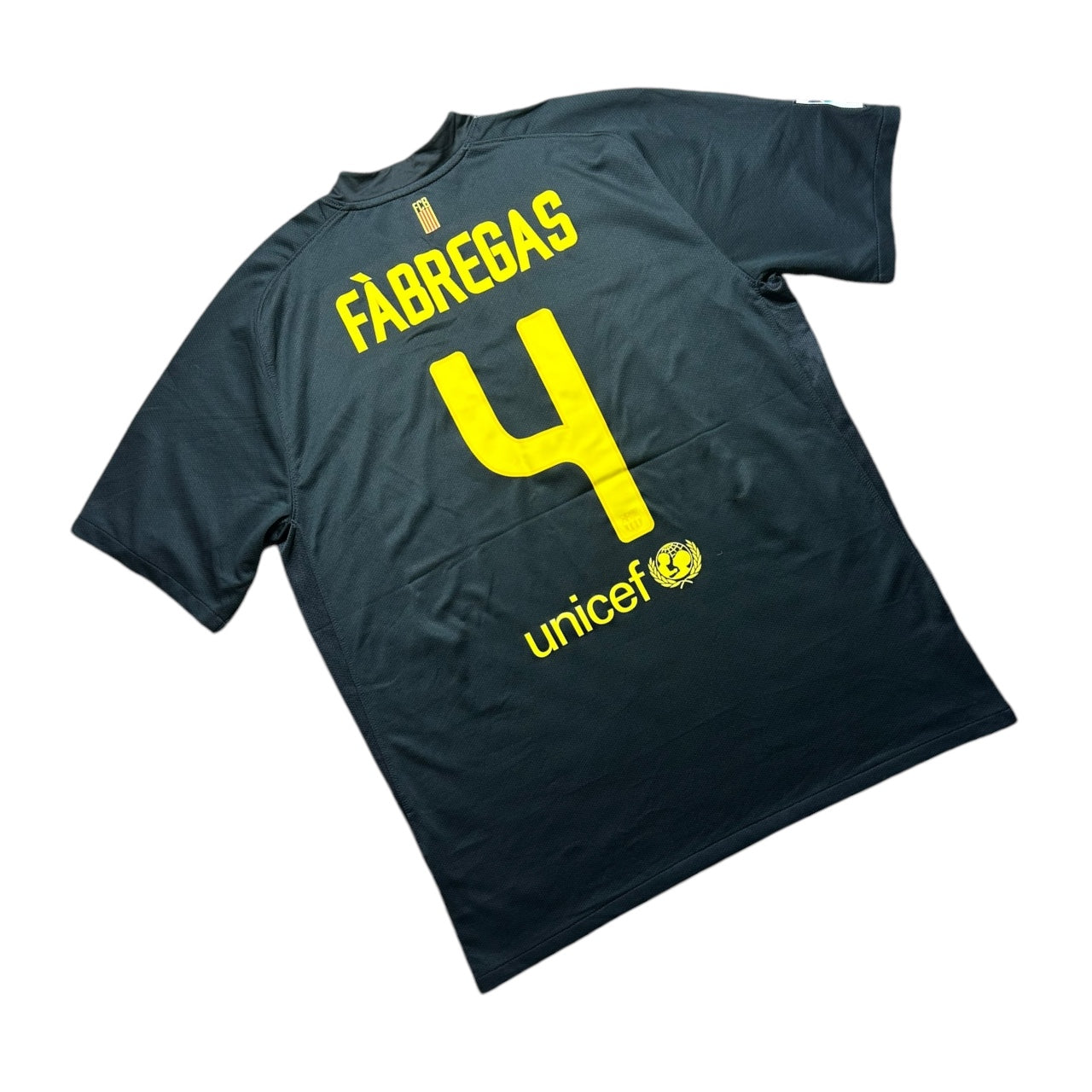 Barcelona FC 2011/2012 Away Football Shirt Fabregas 4 (XL)