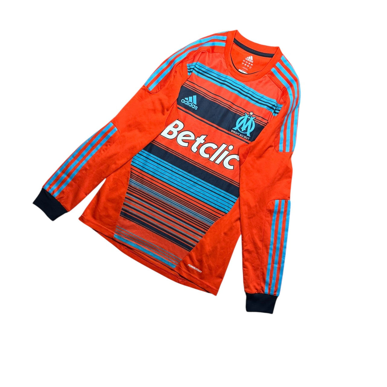 Marseille Football Shirt 2011/2012 Away L/S (M)