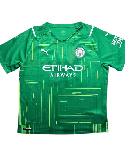 Manchester City Football Shirt 2021/2022 Goalkeeping Shirt Ederson M. 31 (XXL)