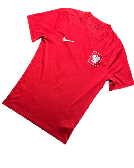 Poland Football Shirt Away 2016 Lewandowski 9 (M)