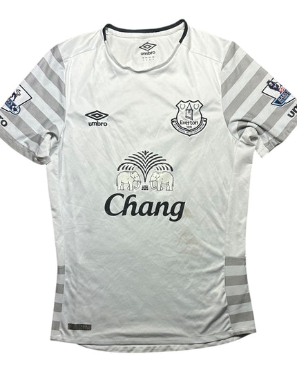 Everton Football Shirt Away 2015/2016 Jagielka 6 (S)