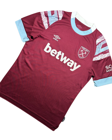 West Ham 2022/2023 Home Football Shirt Benrahma (22)