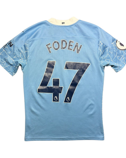 Manchester City Football Shirt 2020/2021 Home Foden 47 (S)