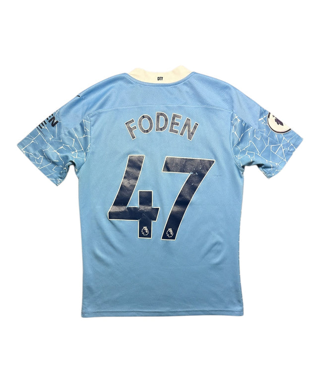 Manchester City Football Shirt 2020/2021 Home Foden 47 (S)