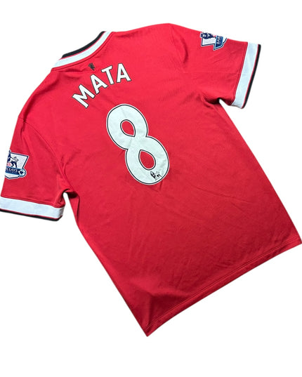 Manchester United Football Shirt 2014/2015 Home Mata 8 (M)