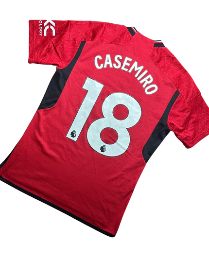 Manchester United 2023/2024 Home Football Shirt Casemiro 18 (M)