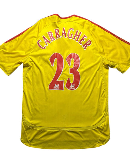 Liverpool Football Shirt Away 2006/2007 Carragher 23 (L)