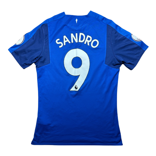 Everton 2017/2018 Home Football Shirt Sandro 9