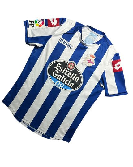 Deportivo de La Coruna Football Shirt 2014/2015 Home (M)
