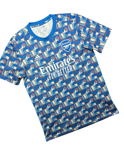 Arsenal Football Shirt Pre Match 2022/2023 TFL Limited Edition (M)