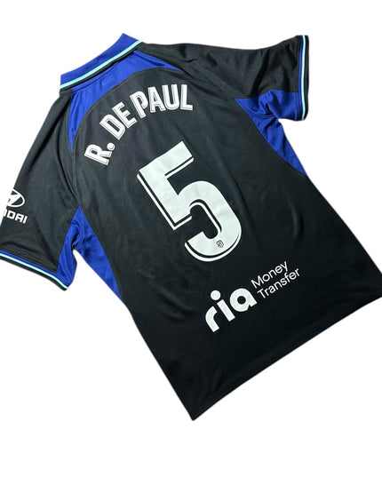 Atletico Madrid Football Shirt Away 2022/2023 R.De Paul 5 (L)