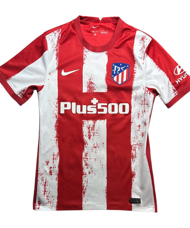 Atletico Madrid Football Shirt Home 2021/2022 Griezmann 8 (S)