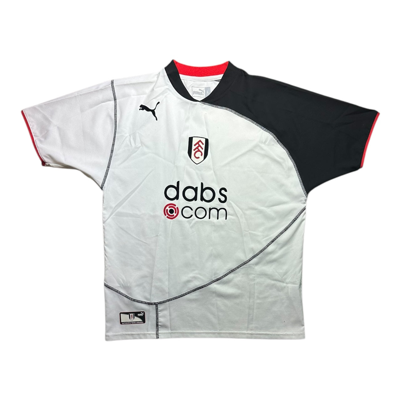 Fulham Football Shirt 2003/2005 Home (L)