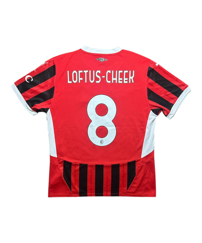 AC Milan Football Shirt 2024/2025 Home Loftus Cheek 8 (L)
