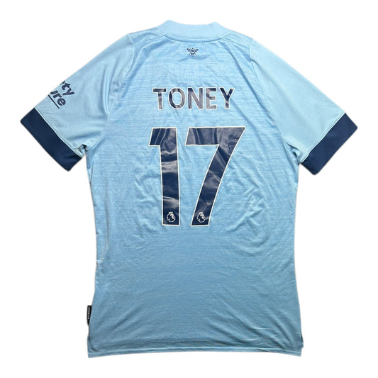 Brentford Football Shirt 2023/2024 Away Toney 17 (M)