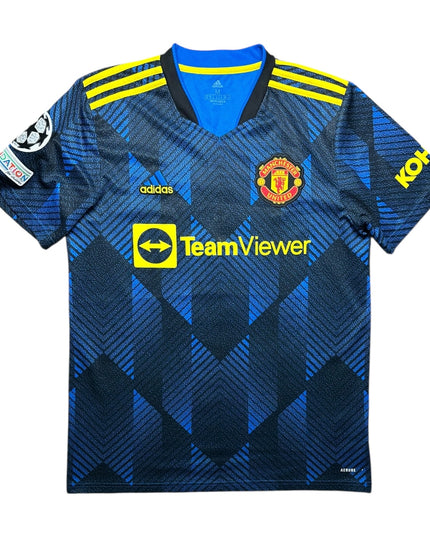 Manchester United Football Shirt 2021/2022 Third Ronaldo 7 UCL (M)