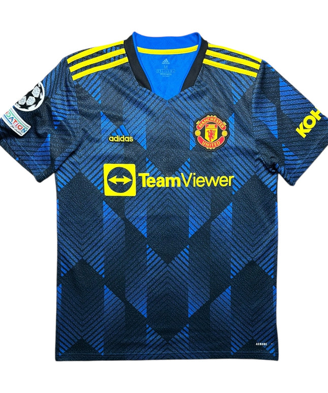 Manchester United Football Shirt 2021/2022 Third Ronaldo 7 UCL (M)