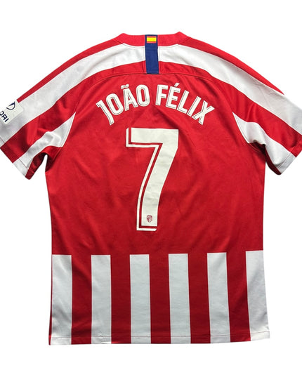 Atletico Madrid Football Shirt Home 2019/2020 Joao Felix 7 (L)