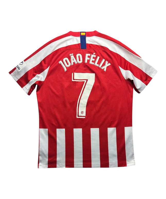 Atletico Madrid Football Shirt Home 2019/2020 Joao Felix 7 (L)