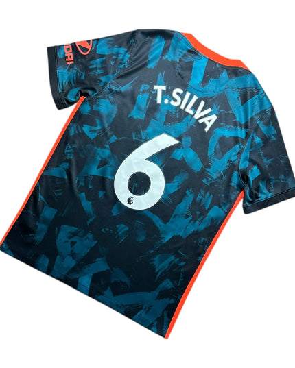 Chelsea Football Shirt 2021/2022 Third T.Silva 6 (L)
