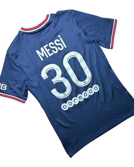 Paris Saint Germain 2021/2022 Home Football Shirt Messi (30)