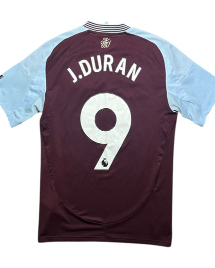 Aston Villa Football Shirt Home 2024/2025 J.Duran 9 (S)