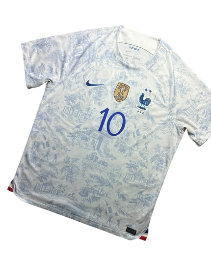 France Football Shirt Away 2022 World Cup Mbappe 10 (XL)
