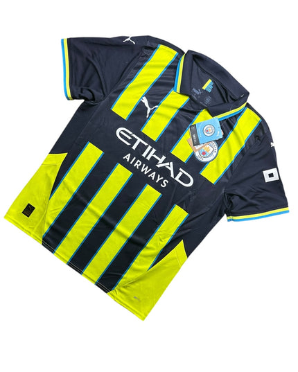 Manchester City Football Shirt 2024/2025 Away Haaland 9 BNWT (L)