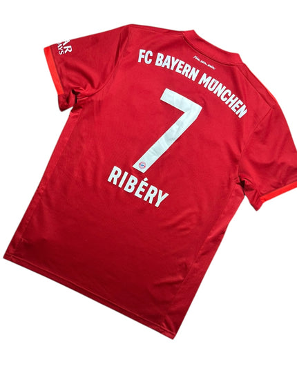 Bayern Munich 2019/2020 Home Football Shirt Ribery 7 (L)