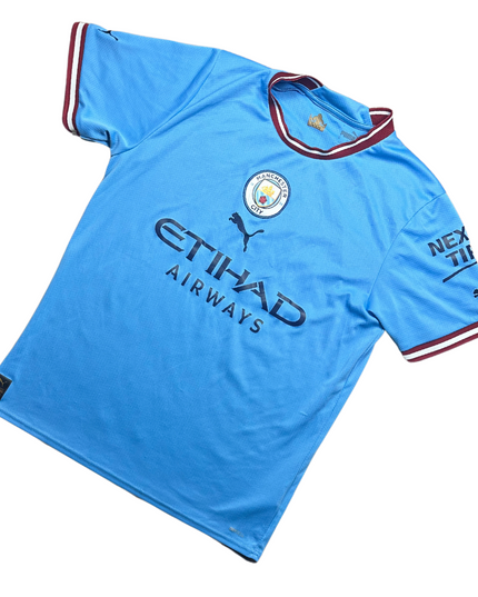 Manchester City 2022/2023 Home Football Shirt De Bruyne (17)