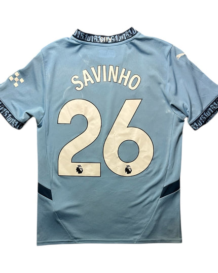 Manchester City Football Shirt 2024/2025 Savinho 26 (M)