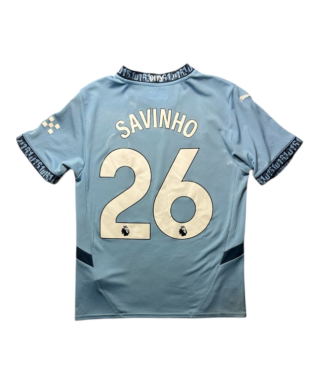 Manchester City Football Shirt 2024/2025 Savinho 26 (M)