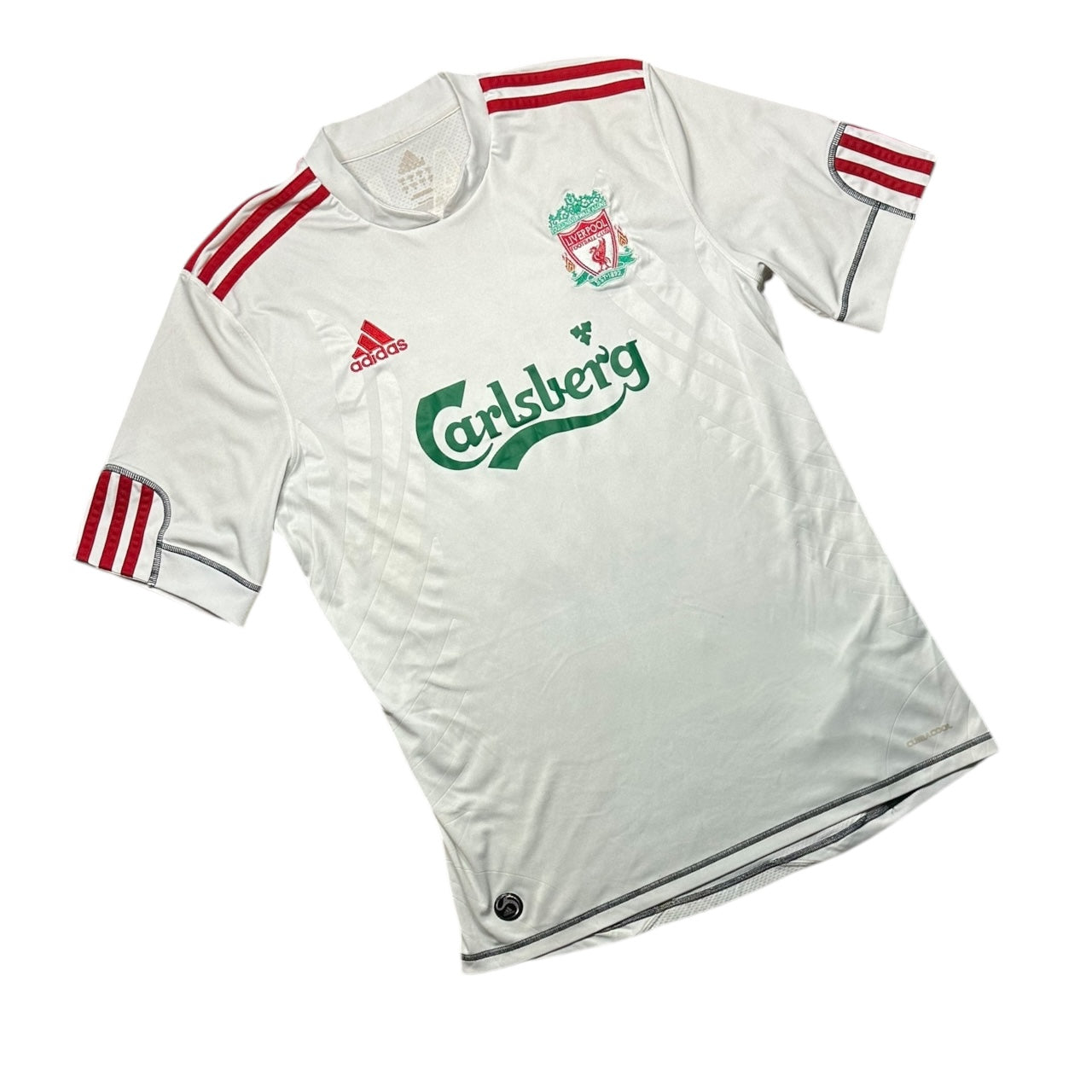 Liverpool Football Shirt 2009/2010 Third Benayoun 15 (M)