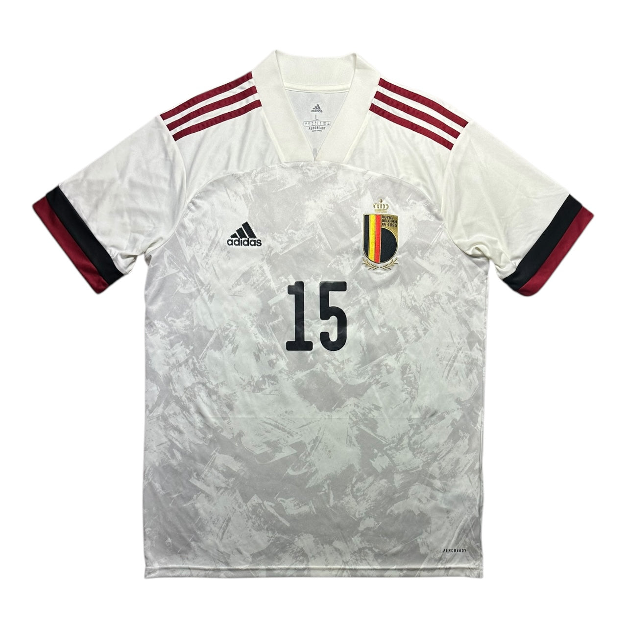 Belgium Football Shirt 2020/2021 Away Meunier 15 (L)
