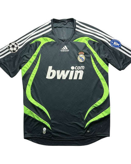 Real Madrid Football Shirt 2007/2008 Third UCL (L)