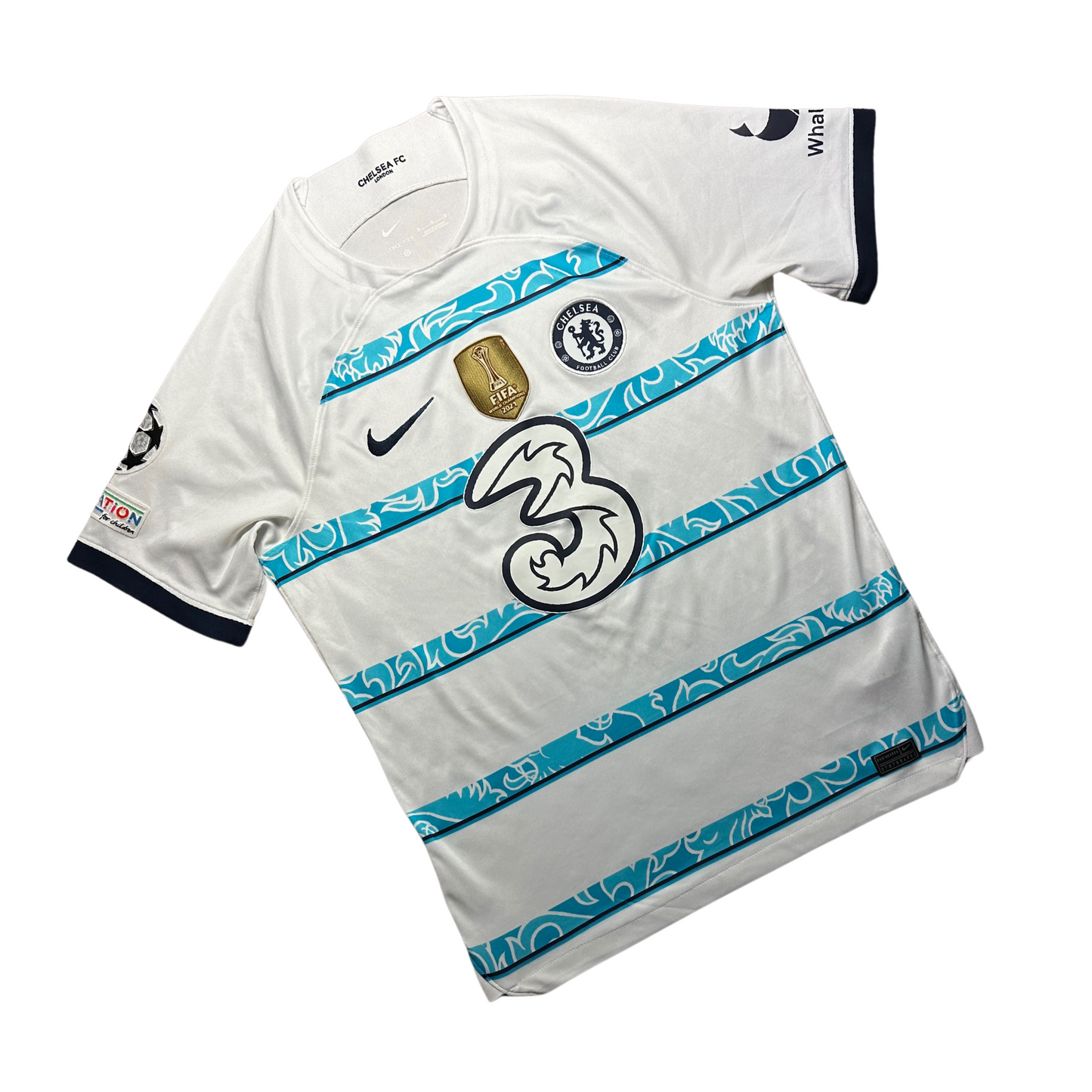 Chelsea 2022/2023 Away UCL Football Shirt Sterling (17)