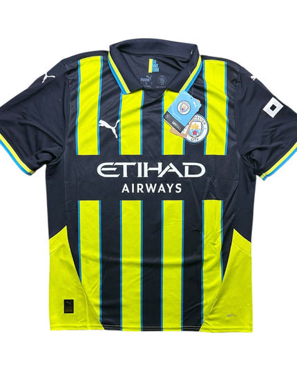 Manchester City Football Shirt 2024/2025 Away Haaland 9 BNWT (L)