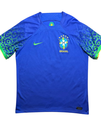 Brazil Football Shirt Away 2022/2023 Casemiro 5 (L)