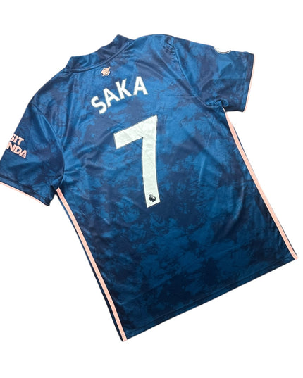 Arsenal Football Shirt 2020/2021 Third Saka 7 (L)