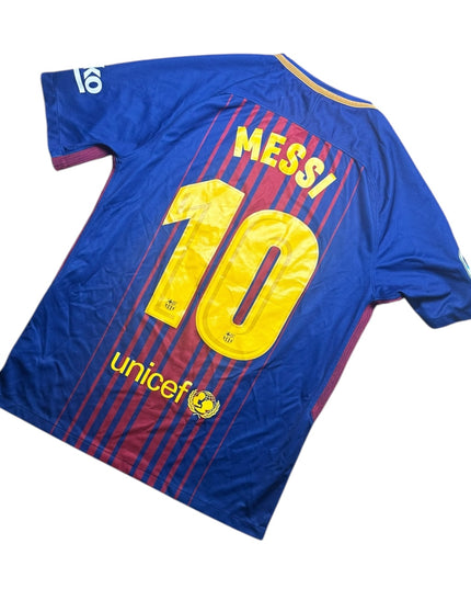 Barcelona Football Shirt 2017/2018 Home Messi 10 (M)